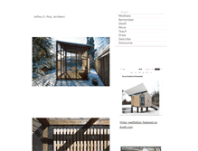 Tablet Screenshot of jefferyspossarchitect.net